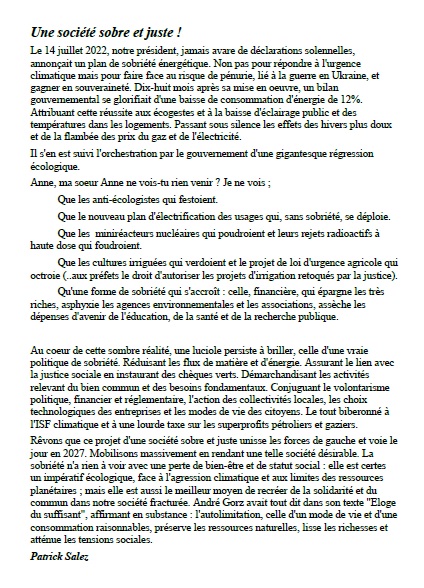 Publication Archipel Une_societe_sobre_et_juste